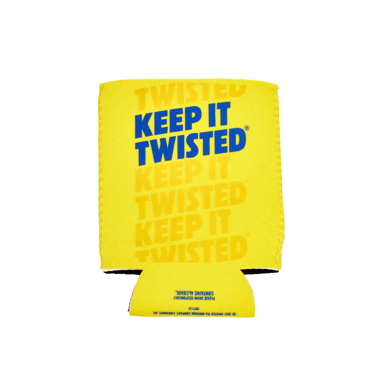 12oz Short Boys Yellow Can Cooler | Twisted Tea