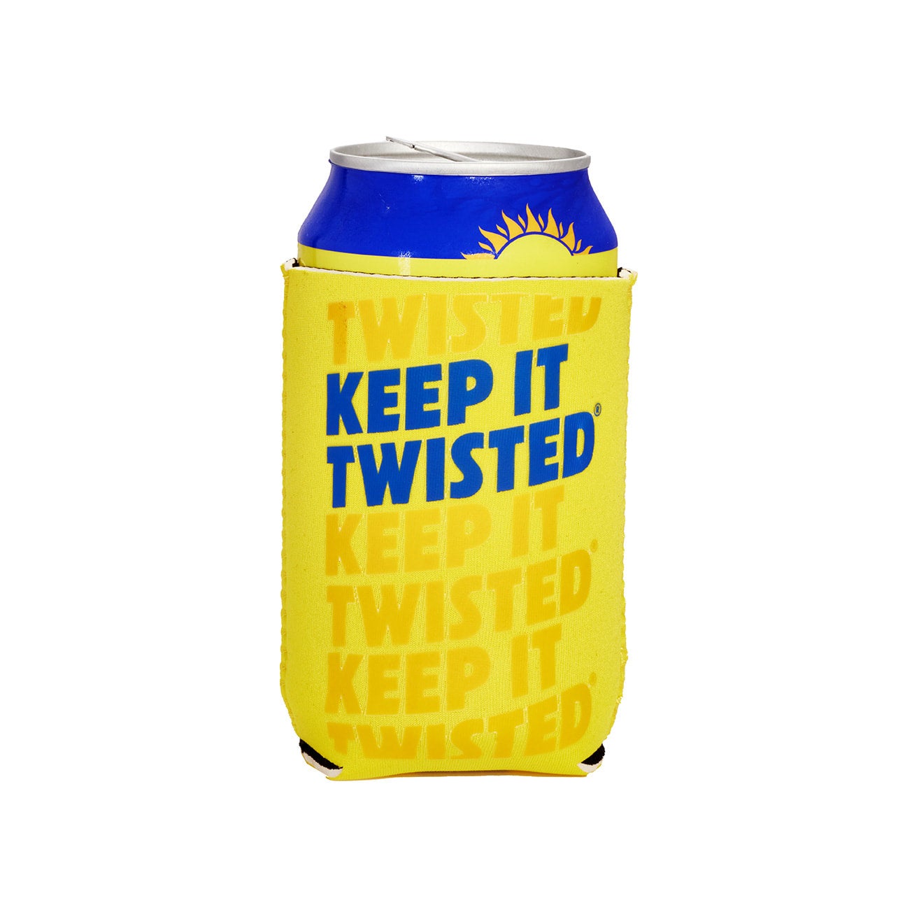 12oz Short Boys Yellow Can Cooler | Twisted Tea