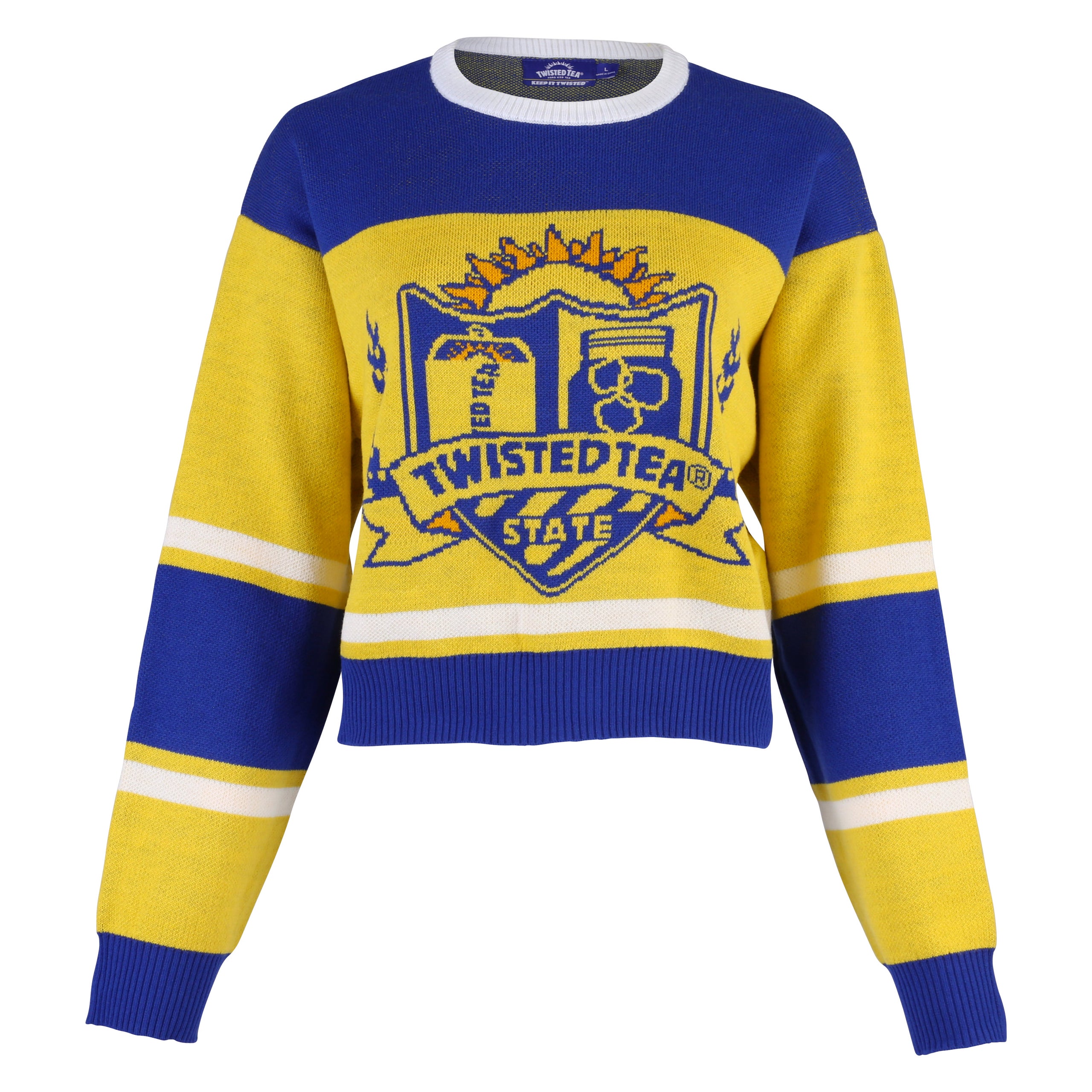 Twisted tea sweater on sale