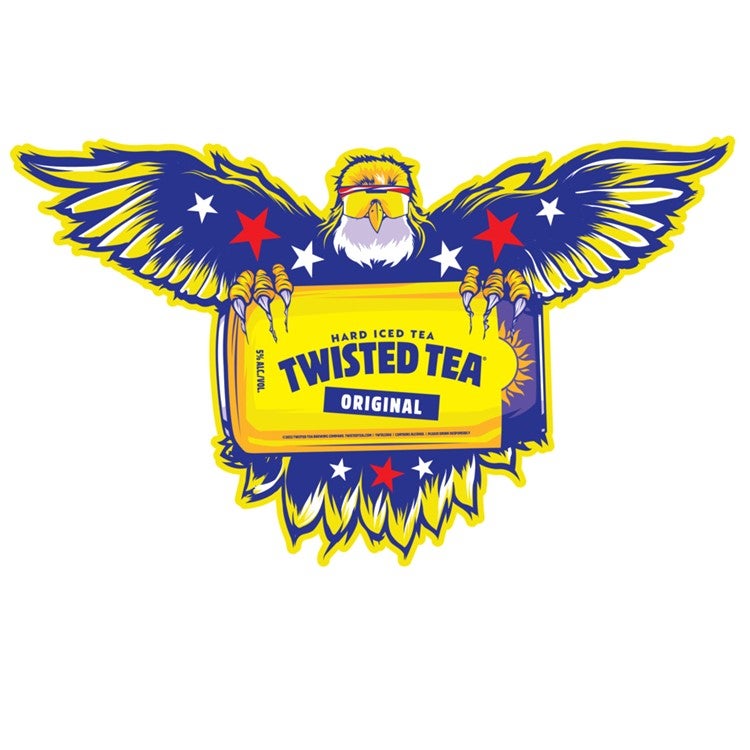 America Parties with Tea Teagle Tacker Twisted Tea