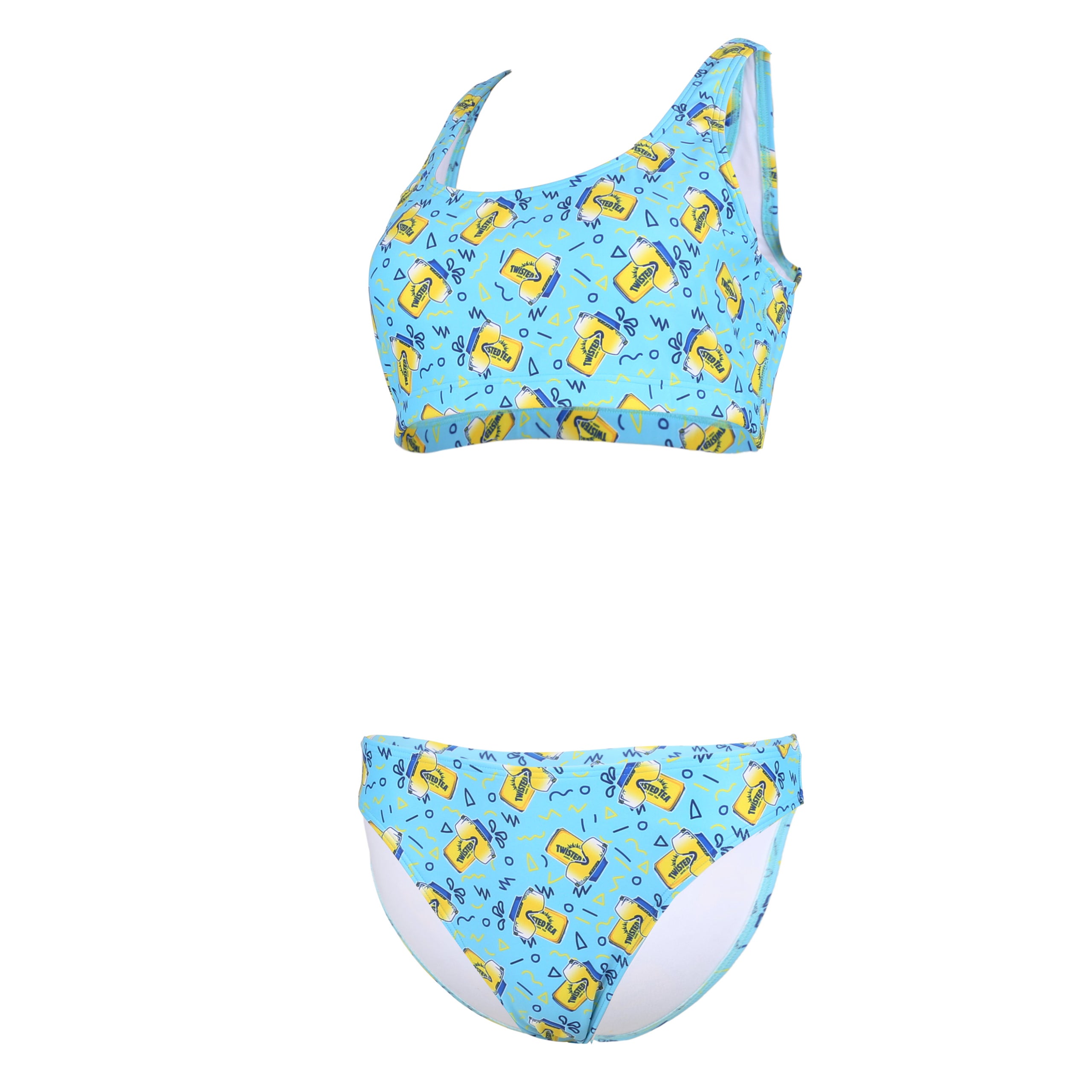 Twisted Tea x Pit Viper Two Piece Swim Twisted Tea